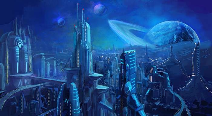 Набросок города