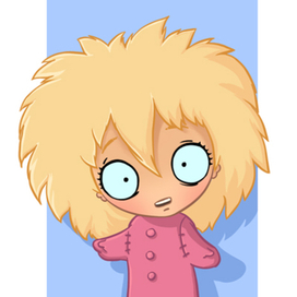 опять уснула с мокрой головой