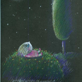 Тот,кто лежит на вершине холма