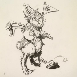 Кролик и нора