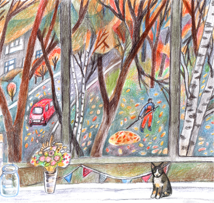 За минуту до снега