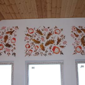 Роспись цветы