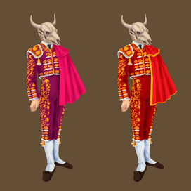 Дизайн персонажа "Матадор"