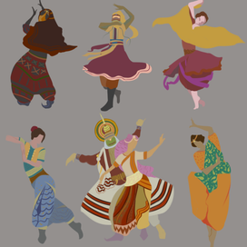 костюмы разных национальностей