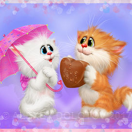 Типа, открытка к 14-му февраля :)