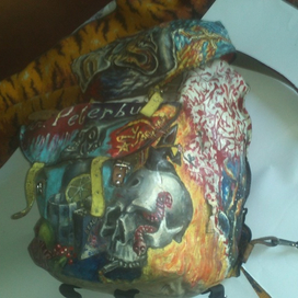 рюкзак панковский