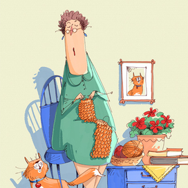 Что,котя,проголодался?..