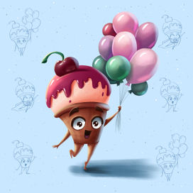 Морожик бренд персонаж