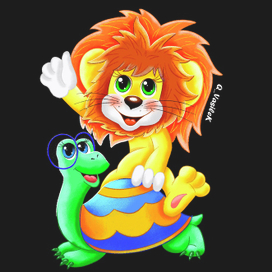 львенок из мультика 