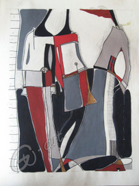 Композиция из трех фигур....