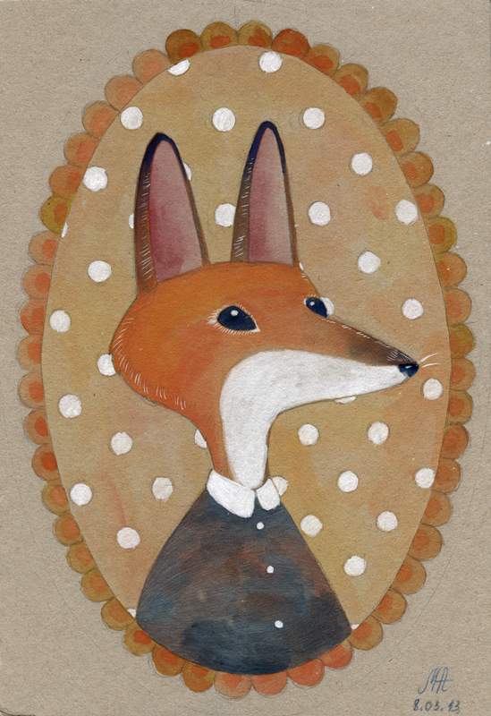 Портрет. Лиса.