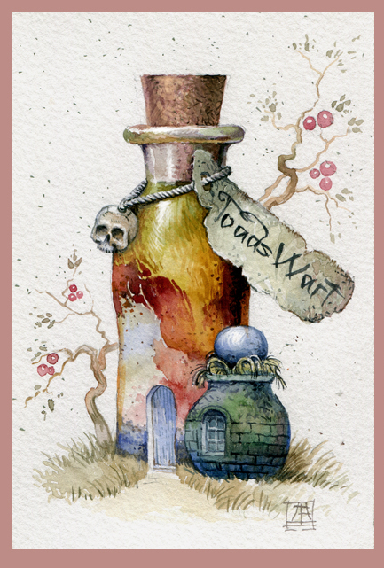 Акварельки-коротульки 9