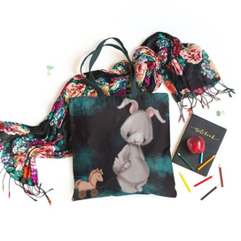 Принт на сумке 