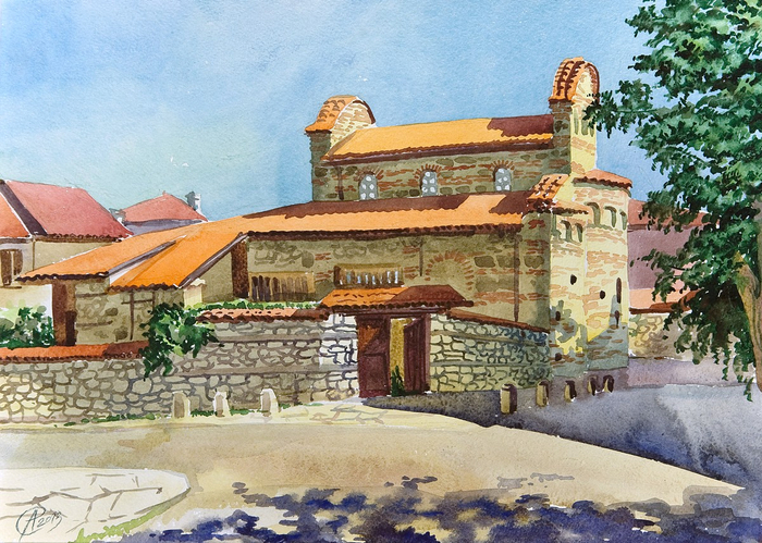 В полдень. Несебр. Болгария