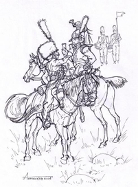 Испания. Встреча на нейтральной территории перед битвой.