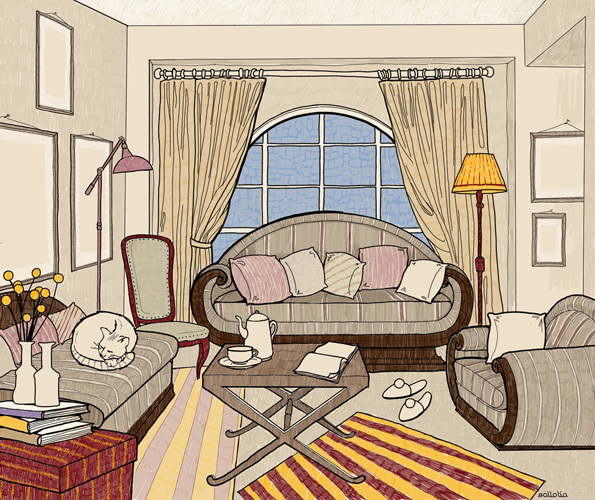 иллюстрация для сайта. заказчик Бюро Идей