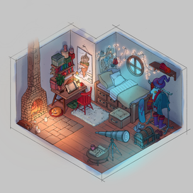 Комната юной волшебницы