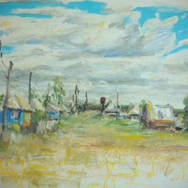 Главная улица в деревне