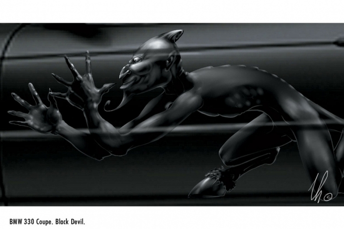 BMW Black Devil (Крупно)