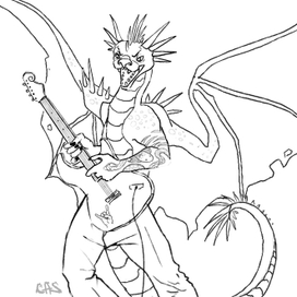 Дракон рокер