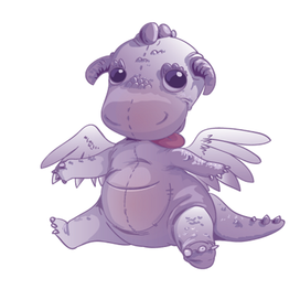 Плюшевый дракон