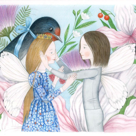 Иллюстрация к "Дюймовочке"