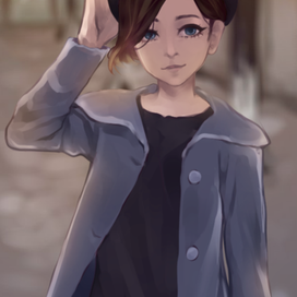 Осенняя девочка