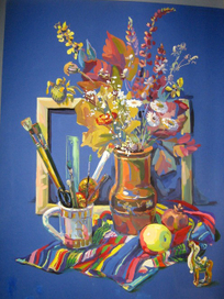 Стилизованный натюрморт