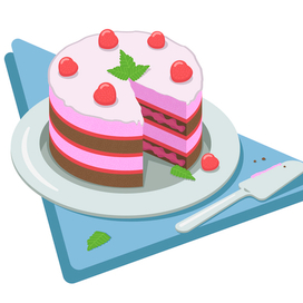 Клубничный торт