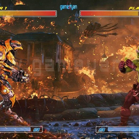 Воин игры Характер Такелаж Анимация