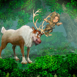 Скетч Для сказки..-Снежная королева..вариант 2