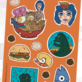 Стикеры для бара 