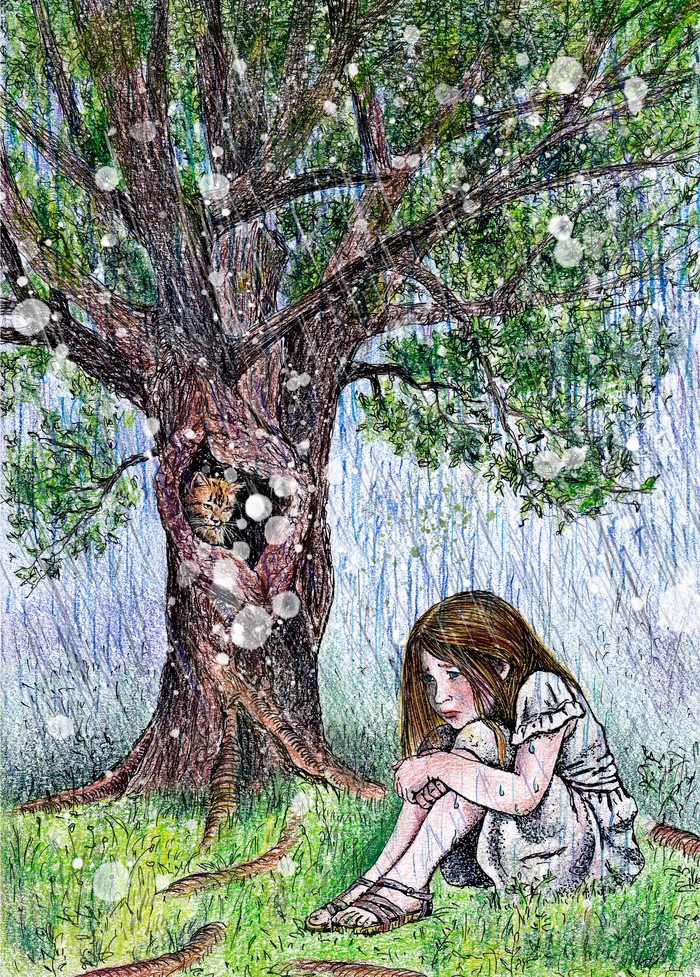 Иллюстрация к сказке "Эмми и Эрни" 