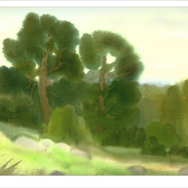 Карелия. "Лазарево. Две сосны над Святым ключом"