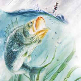 Иллюстрация к сказке "Стойкий оловянный солдатик"