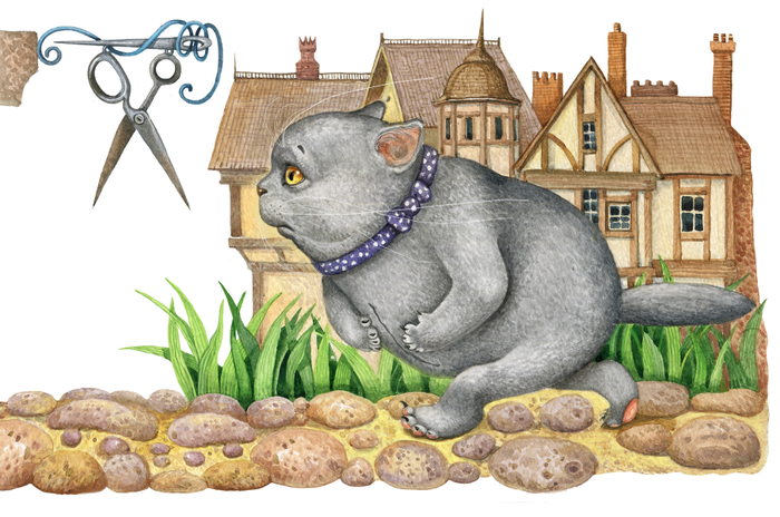 Кот и попугай. Английская сказка