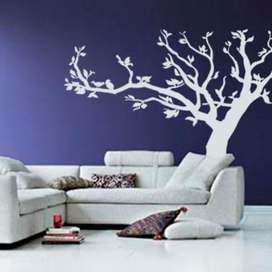 Весеннее дерево.виниловый стикер.