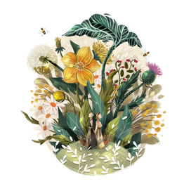 Иллюстрация для открытки