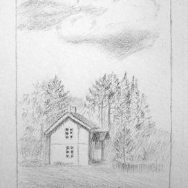 Зарисовка пейзажа