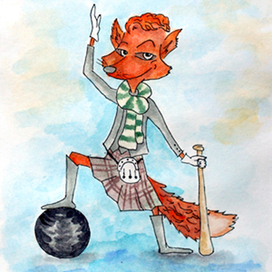 Для конкурса на создание персонажа для продукта FMCG компании