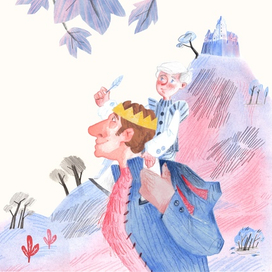 Иллюстрация к повести «Мио, мой Мио»