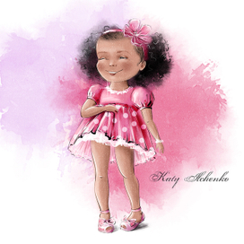 Веселая девочка