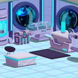 Космическая комната 