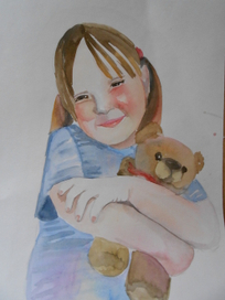 Набросок девочки