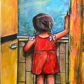 Девочка у окна