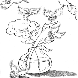 Ангелы - иллюстрация к стихотворению