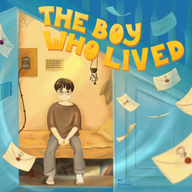 Иллюстрация для челленджа по «Гарри Поттеру»