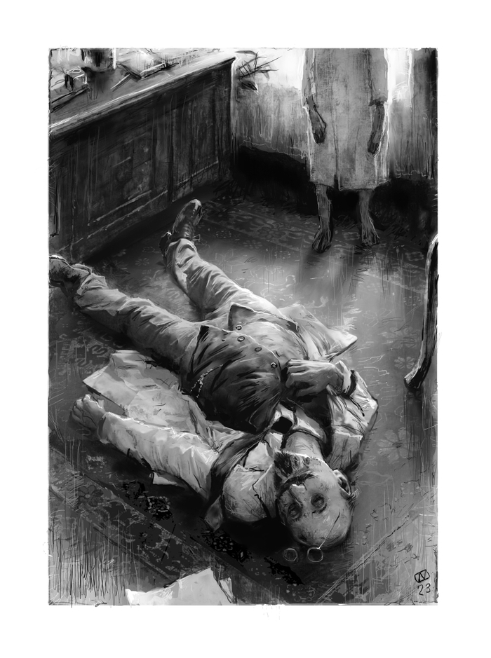 М.А.Булгаков "Собачье сердце"иллюстация к 5 главе