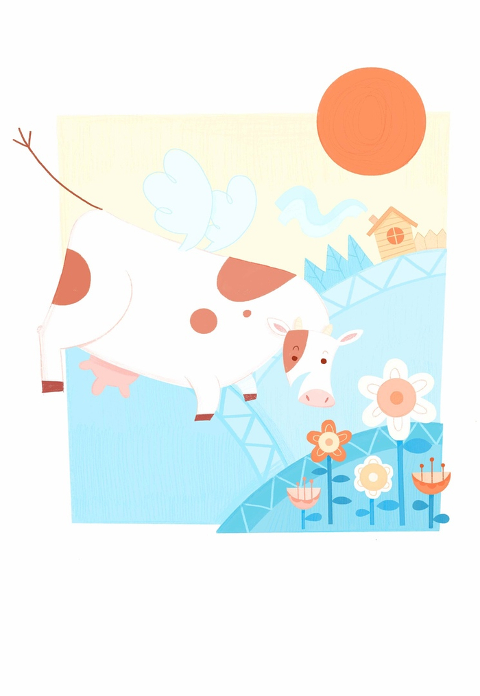 Крылатая корова