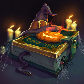 Фэнтези иллюстрация.